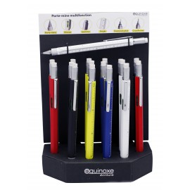 6 in 1 mechanical pencil in display x 16