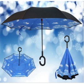 parapluie inversé design nuage,  x3