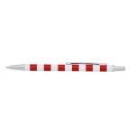 Mini mechanical pencil, striped design, assorted colors x 30