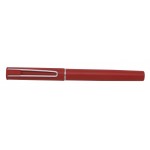 Mat colored metal roller pen, with individual colored box, 5 colors