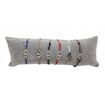 Bracelets menottes coloris assortis X12