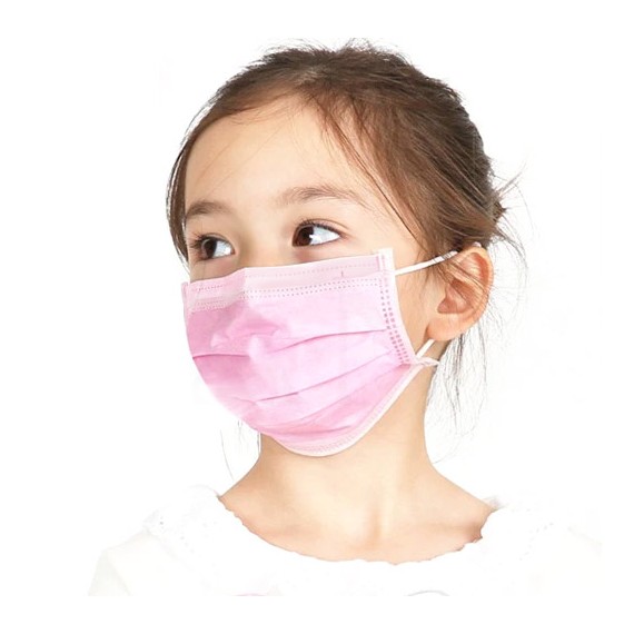 Masque de protection MEDICAL ROSE pour ENFANT