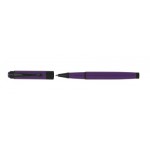 Roller laqué violet attributs laqués noirs