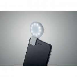 Lampe annulaire portable 20LED pour selfie, réglable 3 niveaux de luminosité