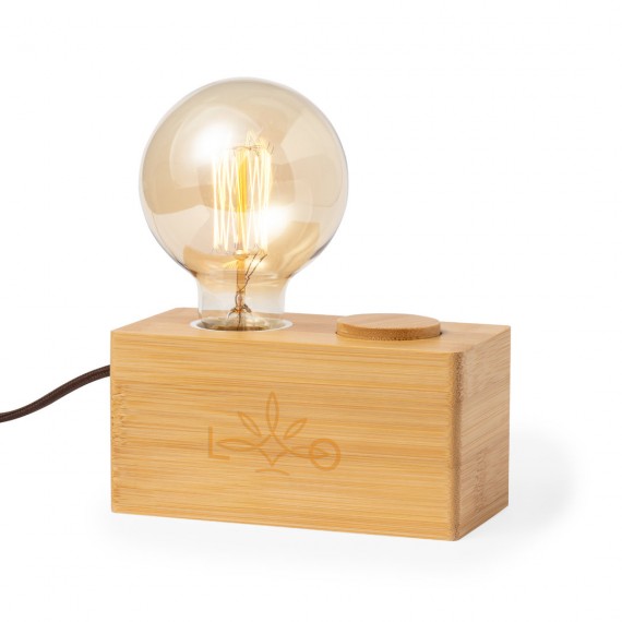Lampe design vintage en bambou